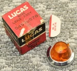 Nos Vintage Lucas 54570578 Amber Lens L658 DB6 Triumph TR4 TR250 Sidelamp Marker. Fixed Price $138.88.