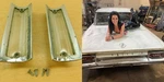 Back Up Lense & Bezels 5952128 5952130 1961 Buick Full Size 61BL1-1P8. Fixed Price $29.40.