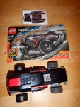Lego Racers: Fire Spinner 360 (#8669) Used Complete With Instructions, No Box. Fixed Price $16.00.