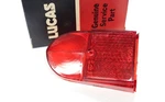 Nos Lucas Mga Mkii Left Mini Rh Rear Brake Taillight Lamp Lens L647. Fixed Price $39.99.