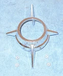 1965 Galaxie 500 Xl Ltd Hardtop Convertible Orig Back-up Tail Light Trim Bezel. Fixed Price $24.00.