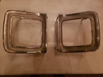 1969 Plymouth Mopar Roadrunner Satellite Tail Light Trim Pair Lh Rh Original. Fixed Price $89.95.