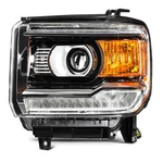 Headlight Assembly For 2014-2018 2019 Gmc Sierra 1500 2500HD 3500HD Left Driver. Fixed Price $128.99.