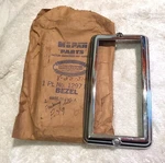 Nos Mopar 1949 Plymouth Driver Side Parking Lamp Bezel Special Deluxe P17 P18. Fixed Price $49.00.