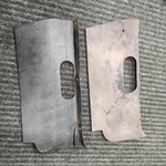 C3 Corvette Headlight Shield Rock Protector Cover Set Pair Left & Right 68-72. Fixed Price $92.65.