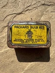 Packard Motorcar Automobile Spare Bulb Tool Kit Advertising Tin. Fixed Price $241.63.