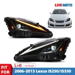 Led Headlight For 2006-2013 Lexus IS250/IS350 W/switchback Left+right Pair. Fixed Price $316.00.
