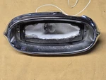 1958 Pontiac Backup Light Reverse Lamp Lens Chrome Housing Catalina Star Chief. Fixed Price $45.00.