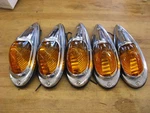 5 Vintage Do Ray 410 Cab Clearance Marker Lights. Fixed Price $360.00.