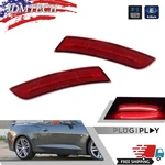 Red Lens Rear Full Led Side Marker Signal Lights Pair For 2016-2023 Chevy Camaro. Fixed Price $22.99.