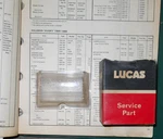 Nos Lucas Side & Flasher Lens 54571717. Model L662. 1964-66 Hillman Husky S4. Fixed Price $14.99.