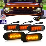 5PCS Led Front Grille Lights Kit Amber Ford Bronco 2021-23 Badlands Wildtrak. Fixed Price $24.99.