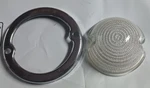 Vtg Nos 1951 1952 1953 Buick Gm Guide Backup Glass Lens 5938297 + Chrome Bezel. Fixed Price $29.99.