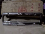 1948 1949 1950 1951 52 1953 Cadillac Nos License Plate Light Lens Bezel 5938987. Fixed Price $350.00.