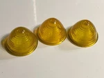 3 Kd Lamp Beehive Marker Light Lens Old Truck Amber Glass Travel Trailer 2-7/16". Fixed Price $74.95.