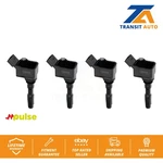 Ignition Coil (4 Pack) For Volkswagen Jetta Golf Audi A3 Sportback E-tron. Fixed Price $119.06.