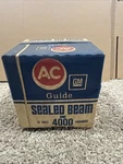 Vintage Nos Ac Guide 4000 12 Volt Sealed Beam Lamp - 5964600 1970 Chevelle. Fixed Price $19.99.