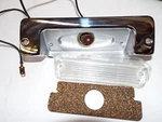 1957 Chevrolet Bel Air 210 150 New Rear License Plate Light Assemble W/ Wiring. Fixed Price $39.95.