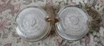 Land Rover Series 2 Sparto Original Pair Of Early Front Side Light Lenses. Fixed Price $77.98.