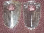 1951 Chevrolet Chevy Styleline Fleetline Car Glass Parking Light Lenses 5939934. Fixed Price $45.00.