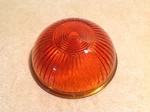 Vintage Amber Glass Early Auto Truck Cats-eye 7717 Marker Light Lamp Lens. Fixed Price $24.95.