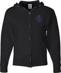 Ford Mustang Full Zip Hoodie Shelby Blue And Red Logo Pocket Print. Fixed Price $33.20.