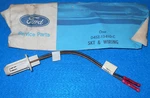 1974 1975 Ford Thunderbird Nos Rear Lamp Socket & Wiring. Fixed Price $59.00.