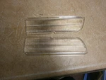 Studebaker 1964 1965 Backup Light Lens Pair 1356258-9. Fixed Price $24.99.