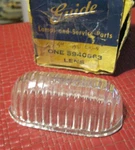 Nos 1953-1954 Pontiac Backup Lens, Genuine Guide, 5940663. Fixed Price $26.49.