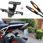 For 390 690 790 1290 Motorcycle License Plate Fender Holder W/ Led Turn Signals. Fixed Price $38.20.
