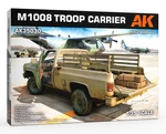 Interactive 1/35 Chevy Pick Up Truck M1008 Troop Carrier Model Kit #AK35030. Fixed Price $59.99.