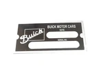 Data Plate Fits Vintage Buick Motor Cars #V473-8. Fixed Price $26.93.