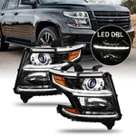 Fit 2015-2020 Chevy Tahoe Suburban Drl Projector Headlights Drive Passenger Side. Fixed Price $8.54.