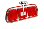1971 1973 Ford Mustang Of Tail Lights Lens With Oval Original Tooling. Fixed Price $280.99.