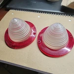 Nos Set Of Back Up Light Lenses For 1961 Chevrolet Wagon Only. Fixed Price $55.00.