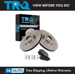 Trq Brake Pad & Rotor Kit Ceramic Fits 2016-2019 Mercedes-benz Metris. Fixed Price $208.95.