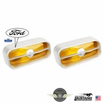 1971-1972 Ford Mustang Mach Grille Light Lens Assemblies Original Tooling. Fixed Price $159.99.