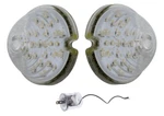 United Pacific Clear Lens Led Front Parking Light Set 1953-1962 Chevy Corvette. Fixed Price $109.98.