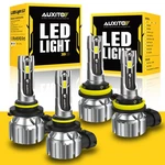 4X 9005+H11 Led Headlight Combo High Low Beam Bulbs Kit Super White Bright Lamps. Fixed Price $20.89.