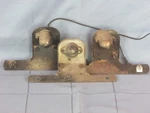 Set Of Vintage Guide It Sae L63 Lighted License Plate Brackets. Fixed Price $22.49.