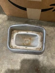 1956 Chevrolet Chevy Bel Air Park Light Turn Signal Trim Surround Chrome Base. Fixed Price $26.75.