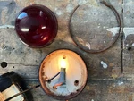Miro-flex No. 414 Clearance Marker Light Red Oem Glass Lens 3.25IN. Round. Fixed Price $37.99.