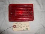 1970 Chevy Tail Light Lenses Guide 15S, Sae Sti. Fixed Price $31.99.