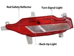 For 2022-2024 Hyundai Tucson Turn Signal Reverse Light Passenger Side HY2883107. Fixed Price $82.11.