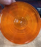 Stratolite Amber Lens SAEPP21ST75 O36A 4.25. Fixed Price $8.00.