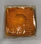 Dominion Auto 73-1863 Amber Square Replacement Lens Vintage Nos. Fixed Price $10.99.