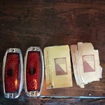 Model 82 Red Glass Vintage Griffin Tail Light Nos Lens. Fixed Price $175.85.