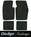 1974 Dodge Challenger Floor Mats - 4PC Cutpile. Fixed Price $148.95.