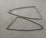 1973-75 Oldsmobile Cutlass 442 Chevelle Body Quarter Window Trim Stainless Gm. Fixed Price $250.00.