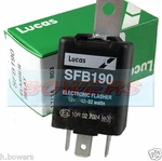 Lucas SFB153 SFB156 SFB162 SFB170 SFB182 SFB190 98W Pin Hazard Flasher Unit. Fixed Price $20.19.